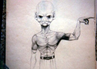 Alien Drawing