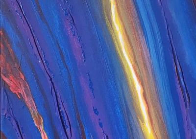 Stellar 3 - One of Tim's final paintings