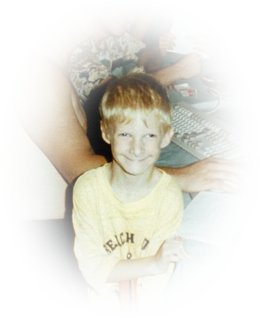 little Marky Mark Marky at uncle David's house